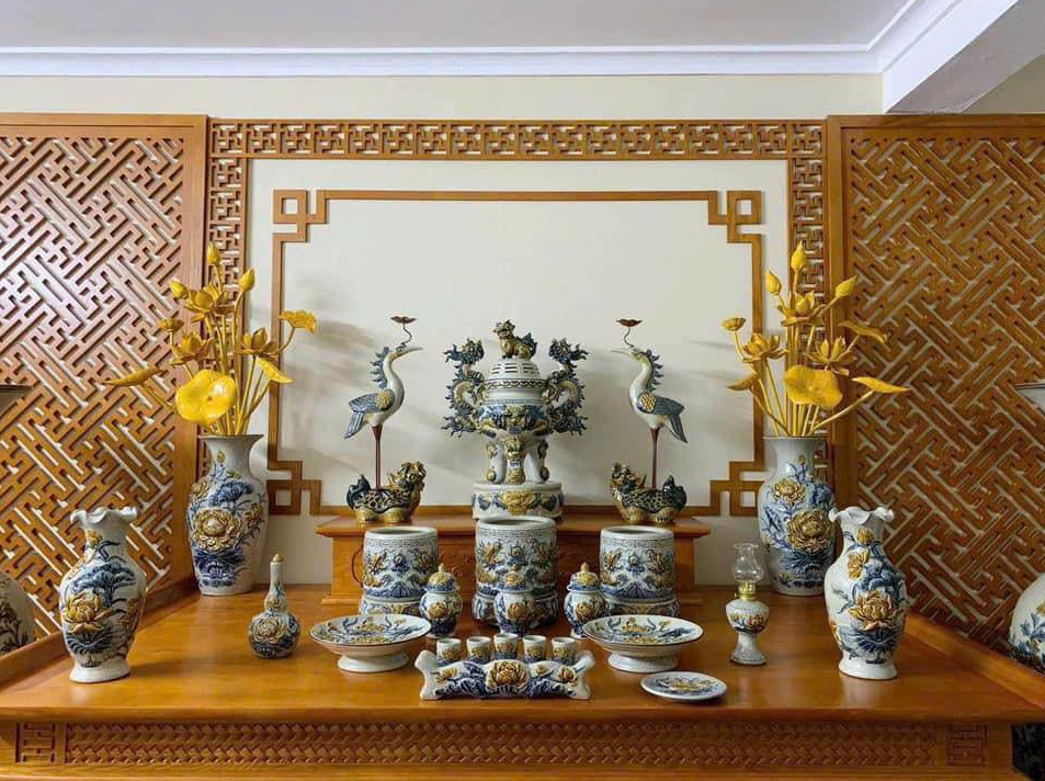 Đơn vị thiết kế phòng thờ uy tín Đồ thờ Canh Nậu